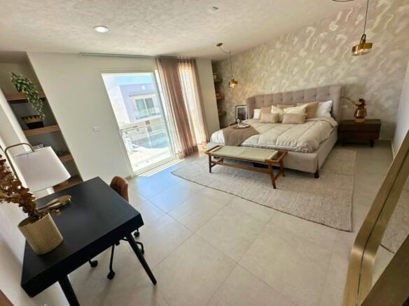 recámara principal de cocina de casas en venta en la vista residencial modelo castello