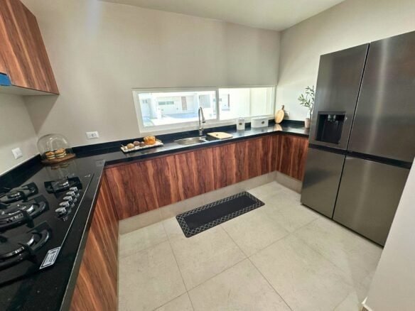 cocina de casas en venta en la vista residencial modelo castello