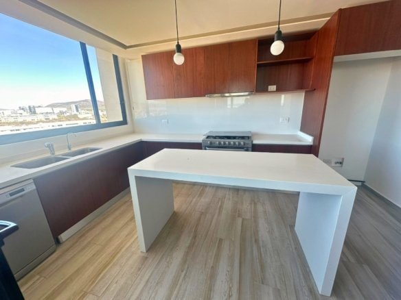 cocina integral de penthouse en venta en Juriquilla