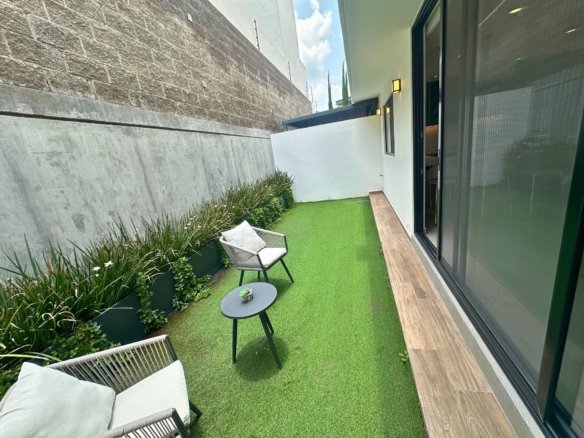 jardín en casas en venta en nuevo refugio el olmo