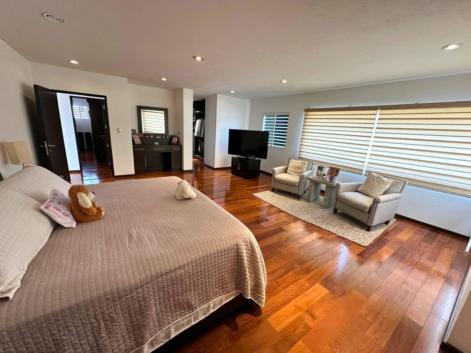 recamara 1 de Casa con amplio jardín en Cumbres del lago, Juriquilla, Querétaro.
