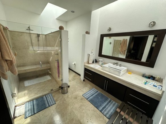 baño principal de Casa con amplio jardín en Cumbres del lago, Juriquilla, Querétaro.