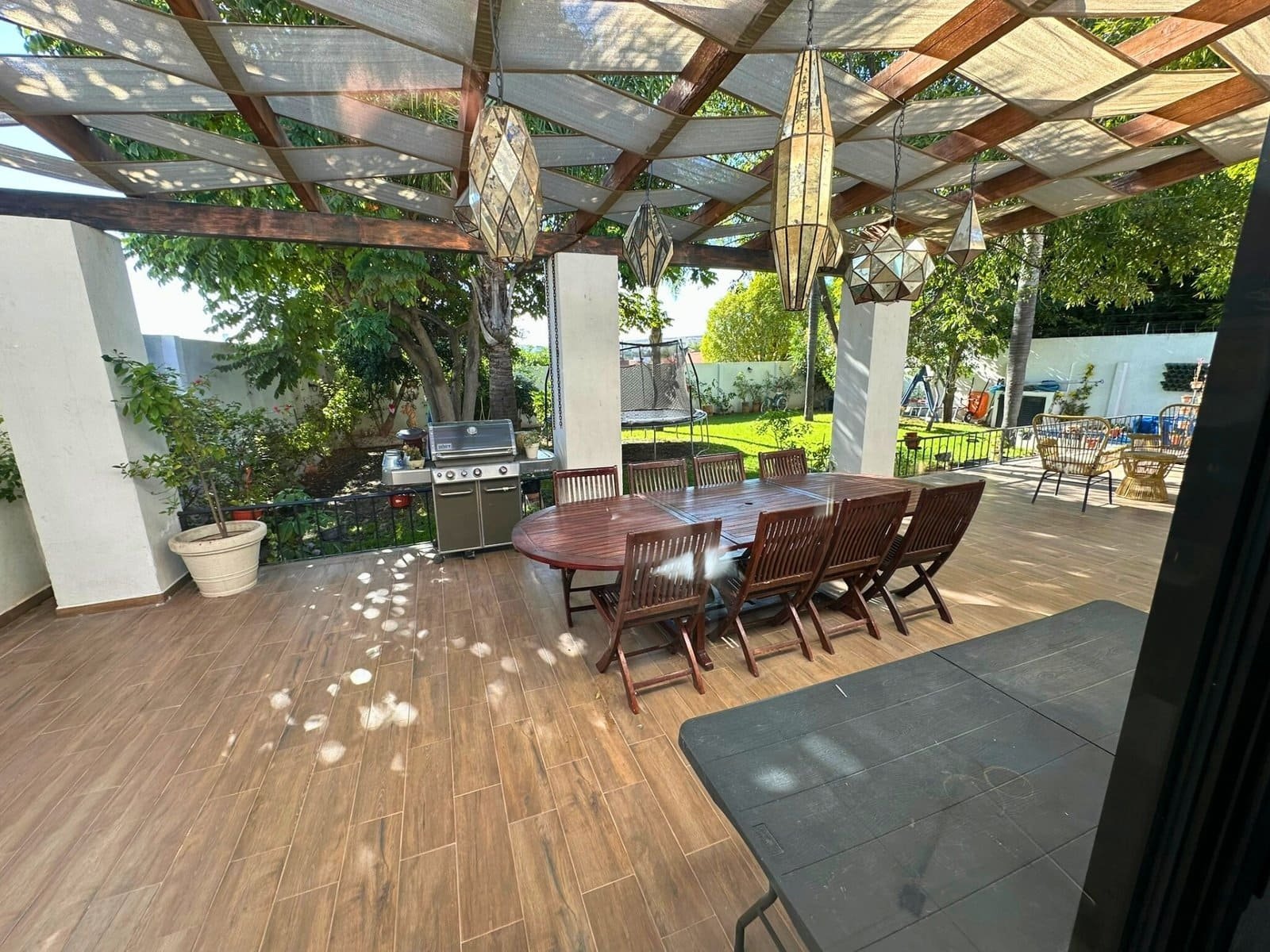 area social de casa de una planta en Juriquilla, Querétaro