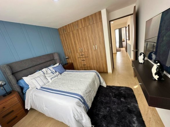 recamara 2 de casas Zibatá Qro. En Los Robles