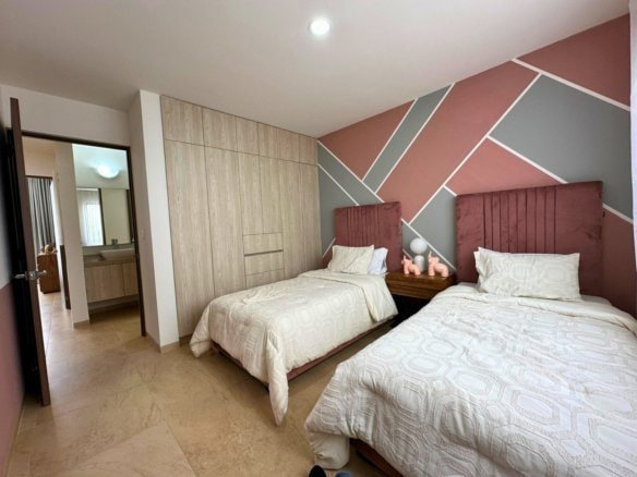 recámara 3 de casas en Zibatá Querétaro en Los Robles