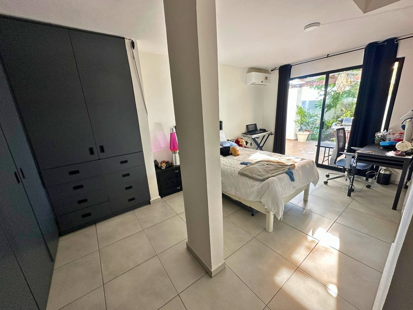 recamara 1 de casa de una planta en Juriquilla, Querétaro