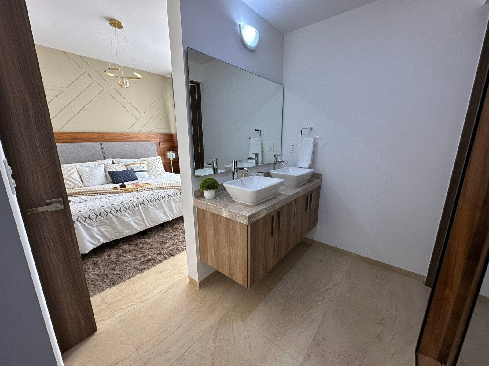 baño principal de casas Zibatá Qro. En Los Robles