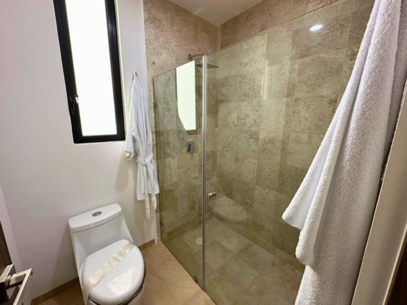 baño principal de zibatá casas en venta de 3 recámaras en Querétaro.
