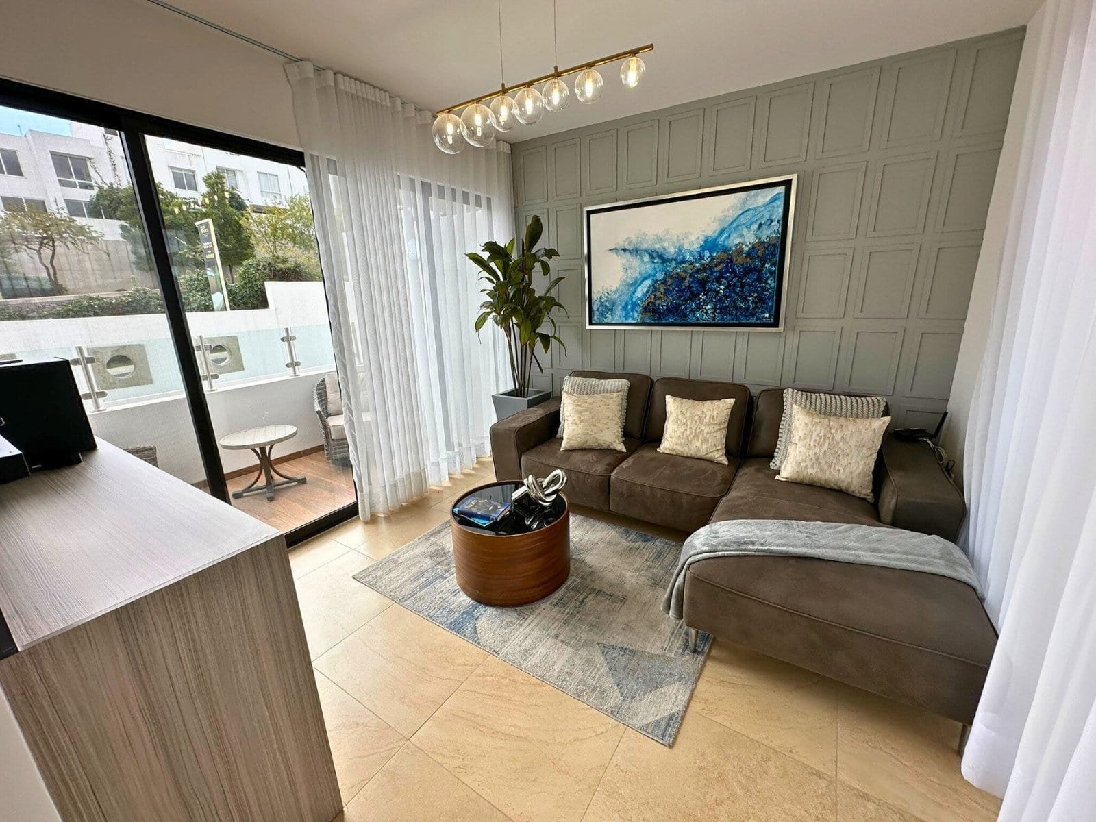 sala 3er nivel de casas en Zibatá Querétaro en Los Robles