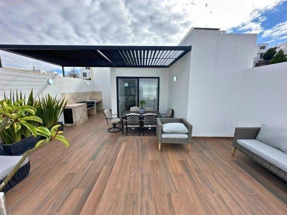 rooftop 2 de casas Zibatá Qro. En Los Robles