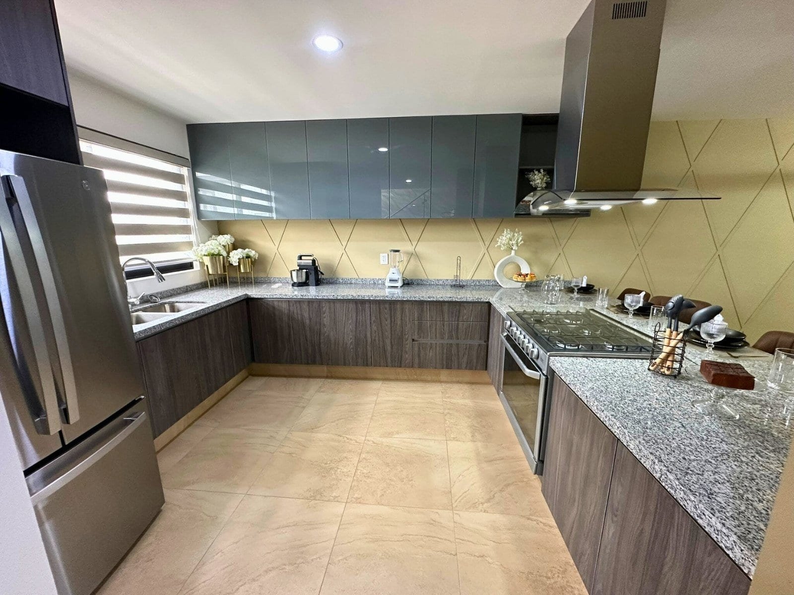 cocina de zibatá casas en venta de 3 recámaras en Querétaro.