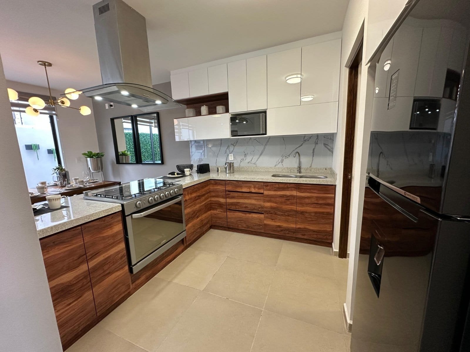 cocina 1 de casa en zibata con roofgarden