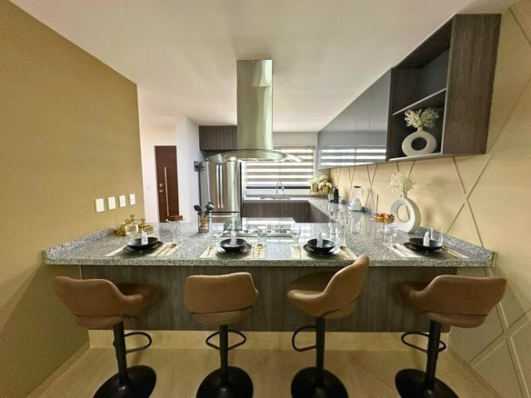 cocina 2 de zibatá casas en venta de 3 recámaras en Querétaro.