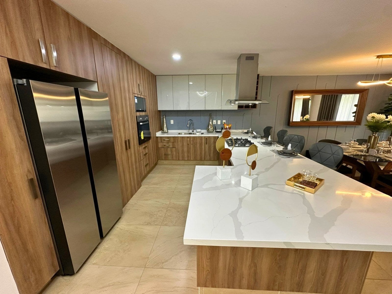 cocina integral de casas Zibatá Qro. En Los Robles