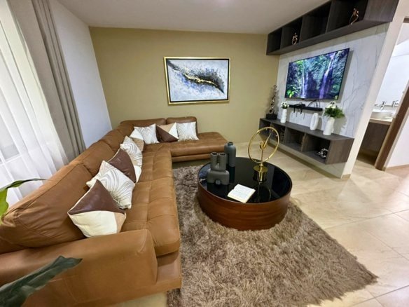 sala de zibatá casas en venta de 3 recámaras en Querétaro.