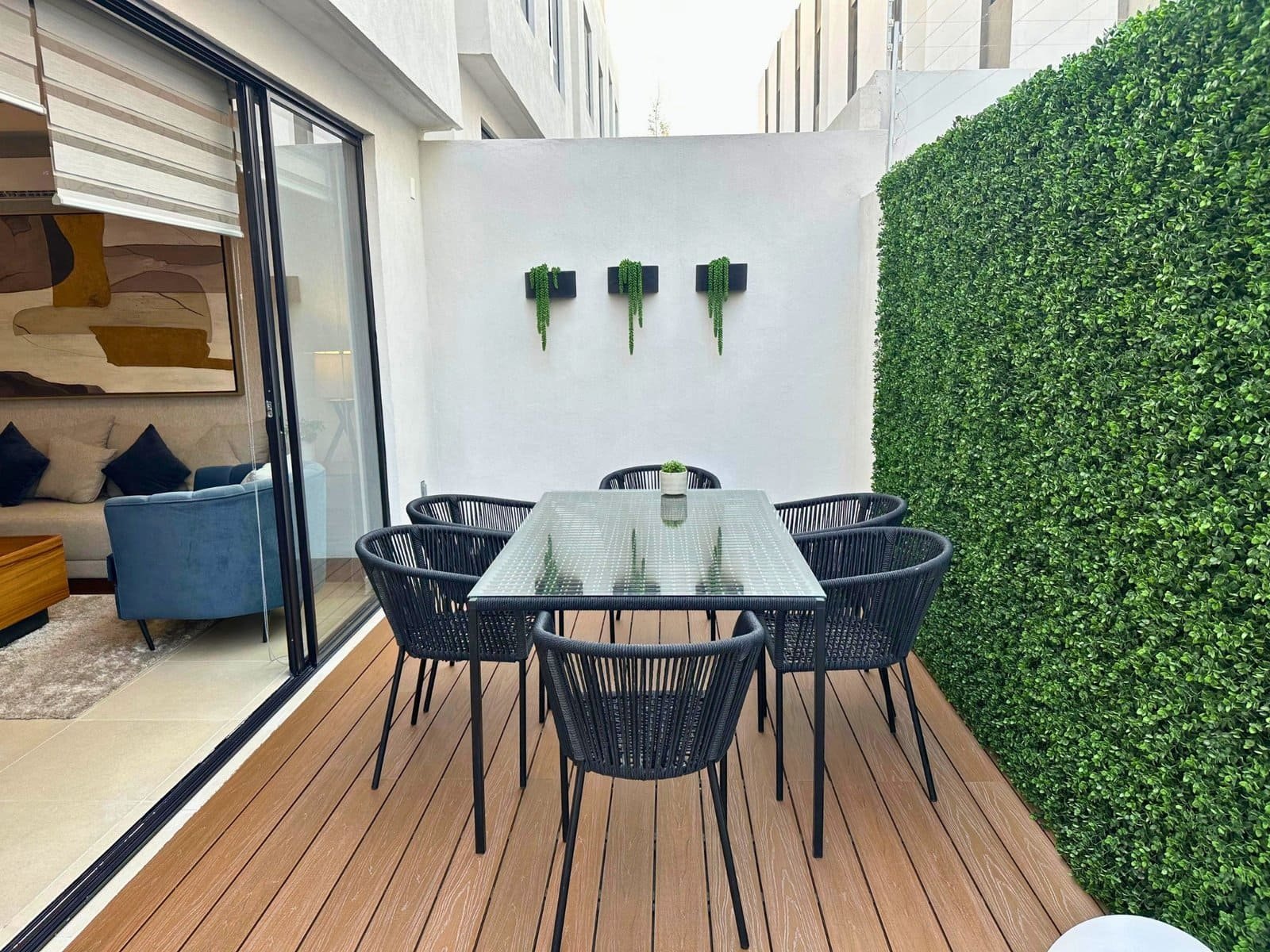 jardin de casa en zibata con roofgarden