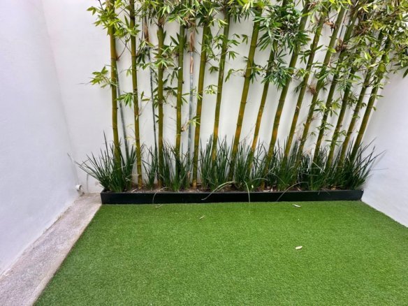 jardin de casas en Zibatá Querétaro en Los Robles