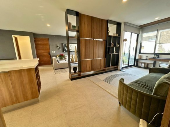 estudio de departamentos en Zibatá Querétaro. Condominio Parques