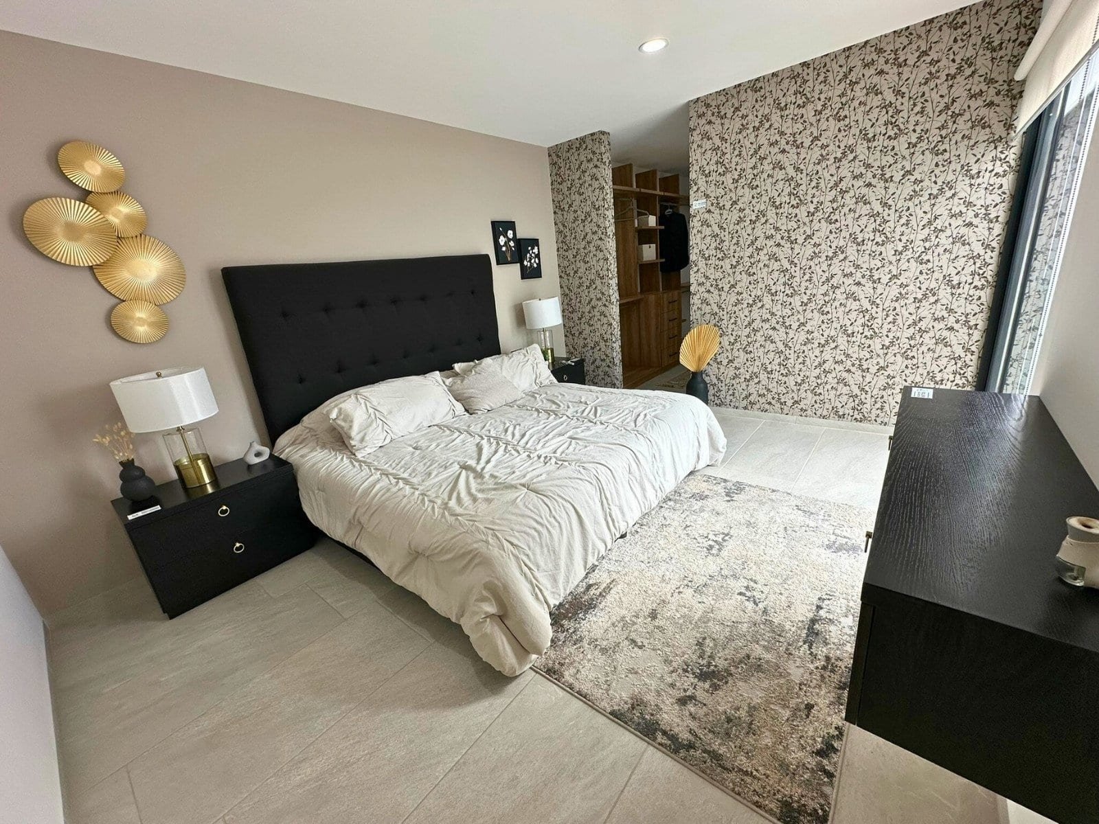 recamara principal de casa nueva en Zibatá Querétaro en Entrecielos.