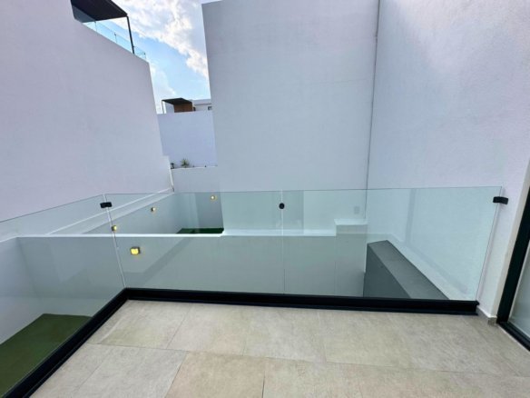 balcon de casa nueva en Zibatá Querétaro en Entrecielos.