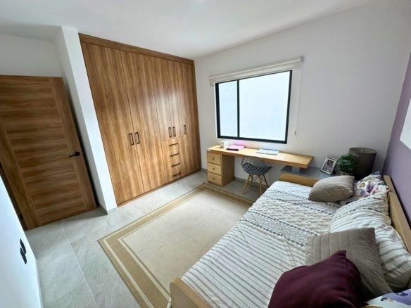 recamara 2 de casas nuevas en Zibatá Querétaro en Entrecielos.