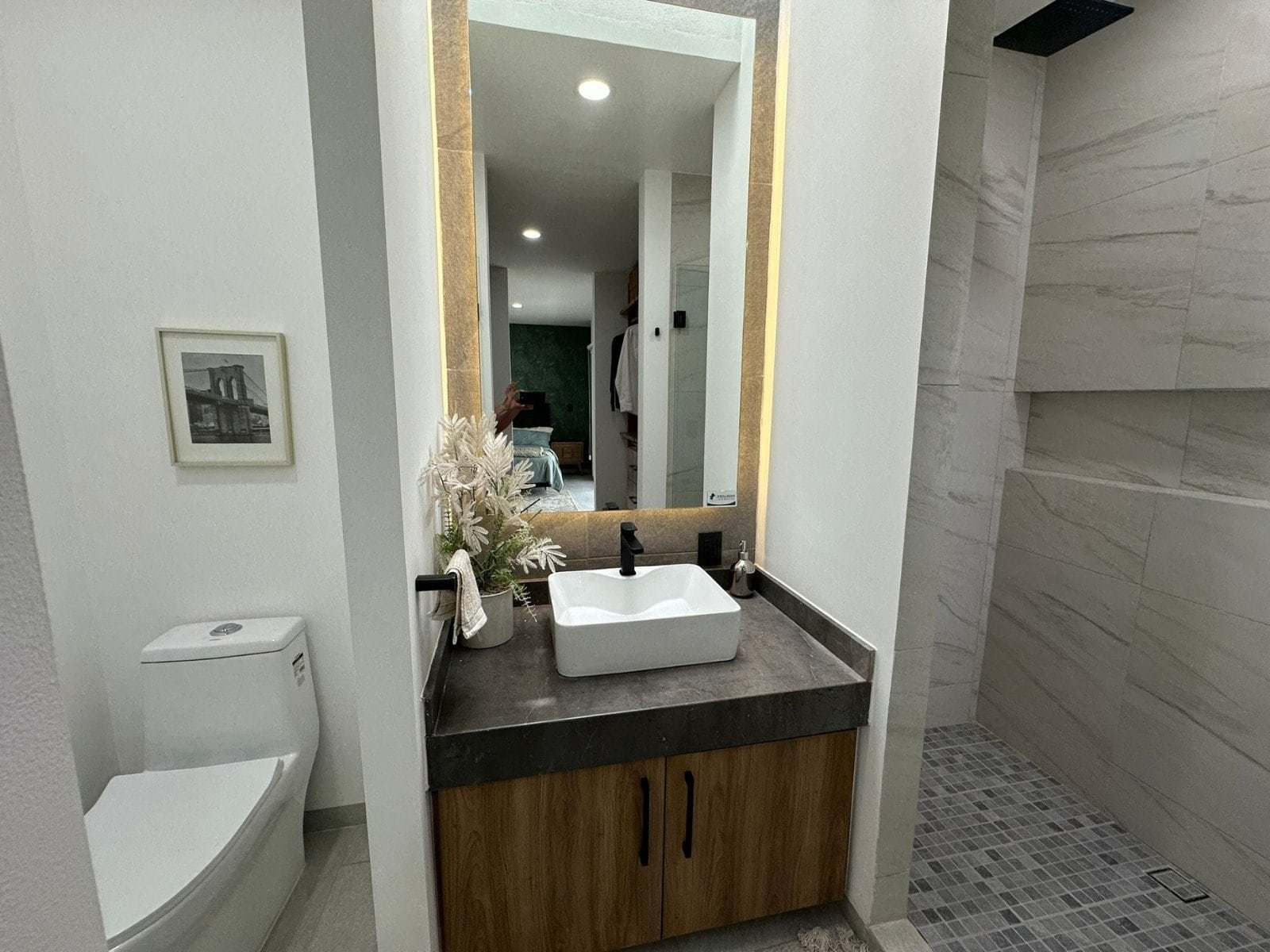 baño principal de casas nuevas en Zibatá Querétaro en Entrecielos.