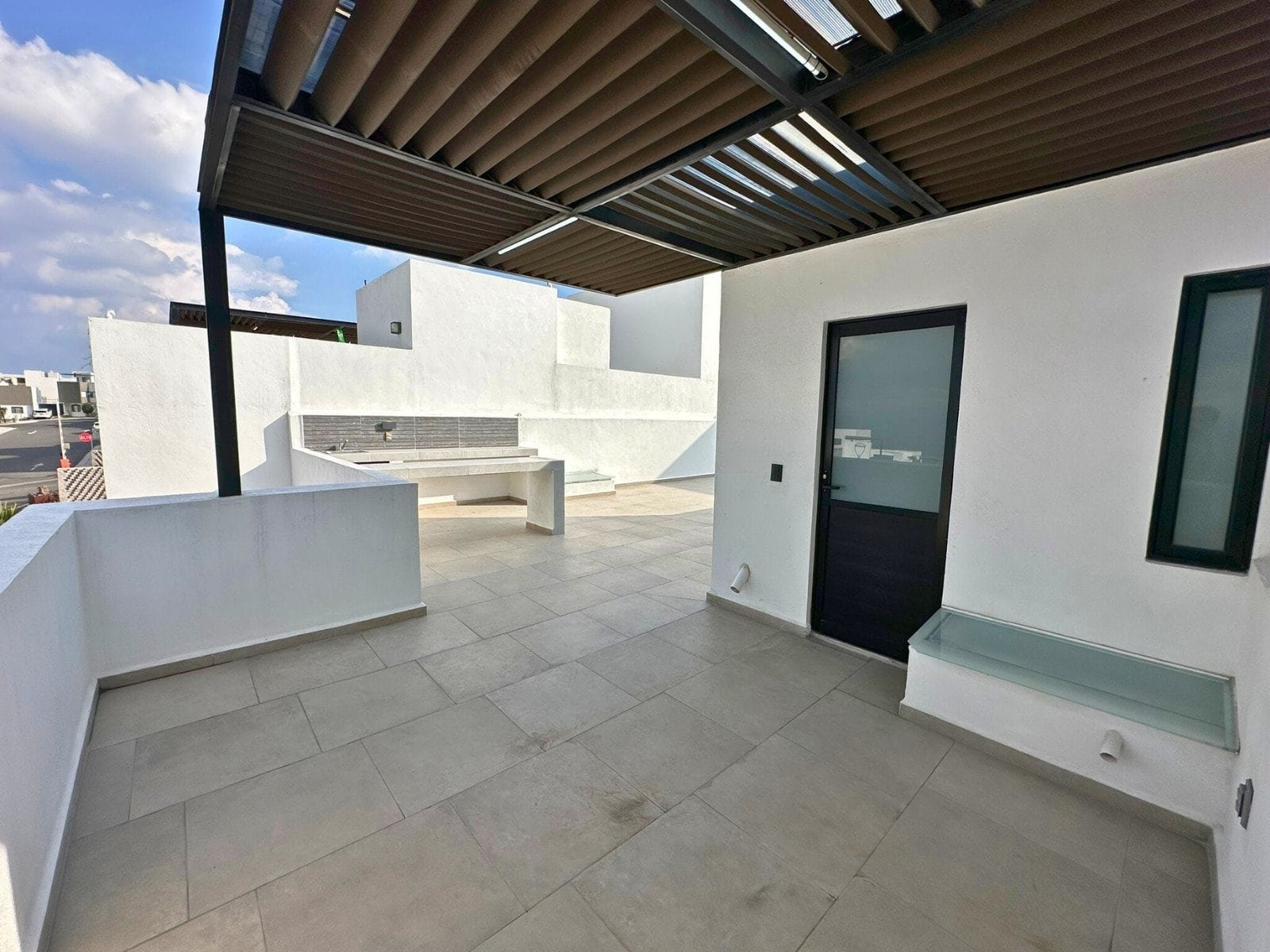 techado de rooftop de casa nueva en Zibatá Querétaro en Entrecielos.