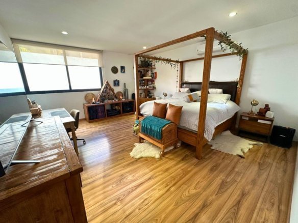 recamara principal de casa en corregidora con amplio jardín en Cañada de los Lagos.