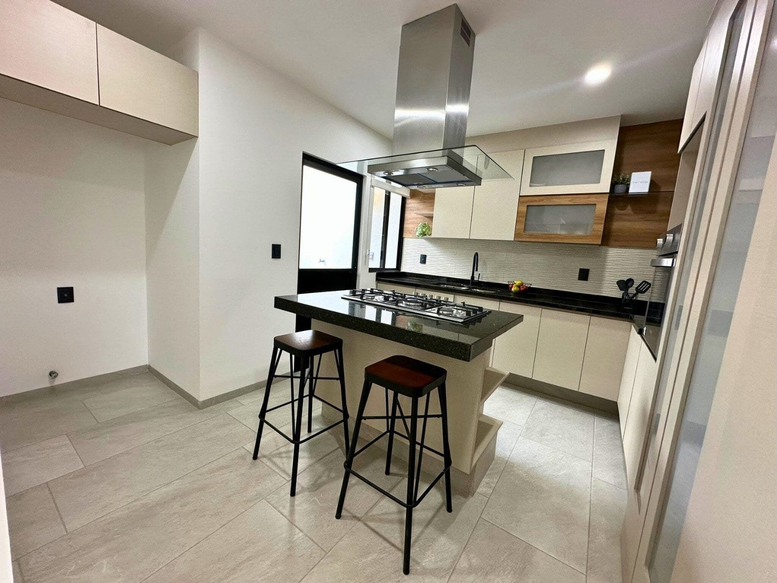 cocina de casa nueva en Zibatá Querétaro en Entrecielos.