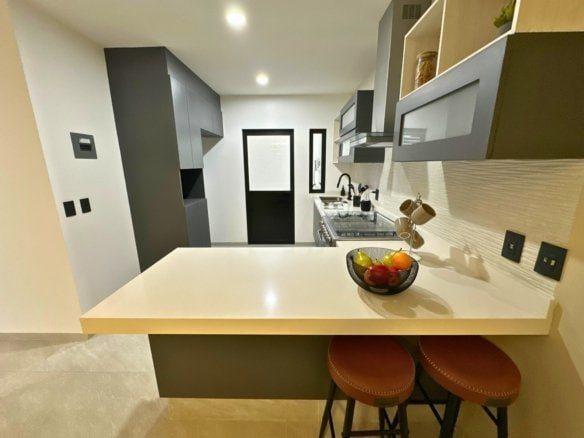 cocina de casa en zibata en entrecielos.