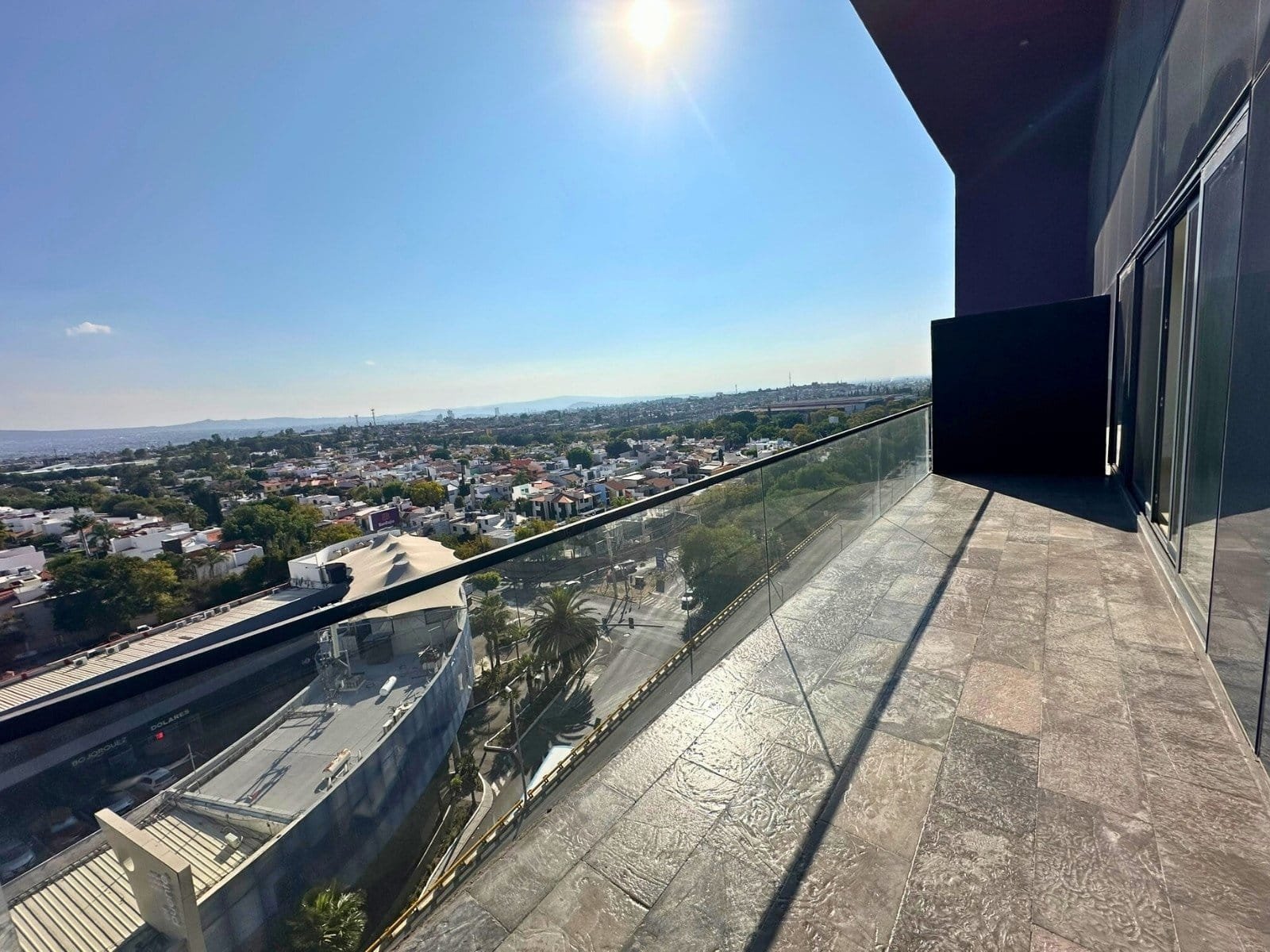 vista de Penthouse en venta en Querétaro. Col. Alamos cerca de Costco.