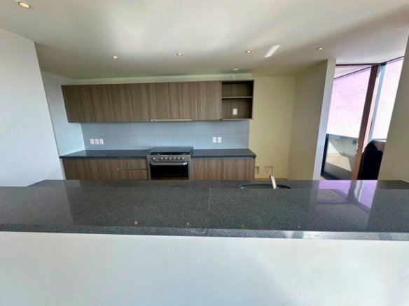 cocina de Penthouse en venta en Querétaro. Col. Alamos cerca de Costco.