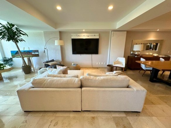 sala de Departamento en venta en Cumbres del Lago. Dentro de Vista Diamante.