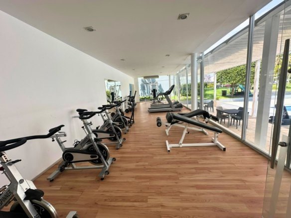gimnasio de departamento en Juriquilla, Querétaro.