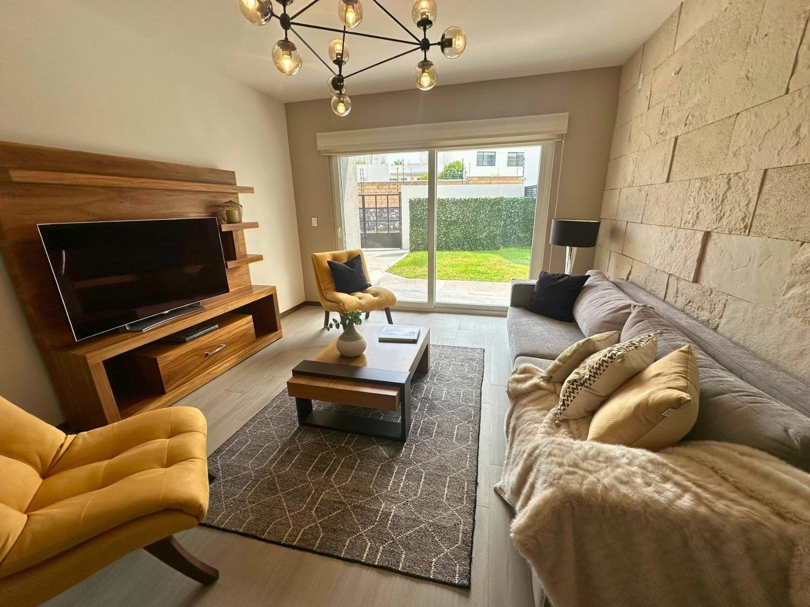 sala de departamentos en cumbres del lago, Querétaro.