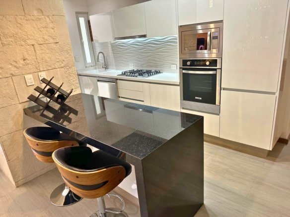 cocina de departamentos en cumbres del lago, Querétaro.