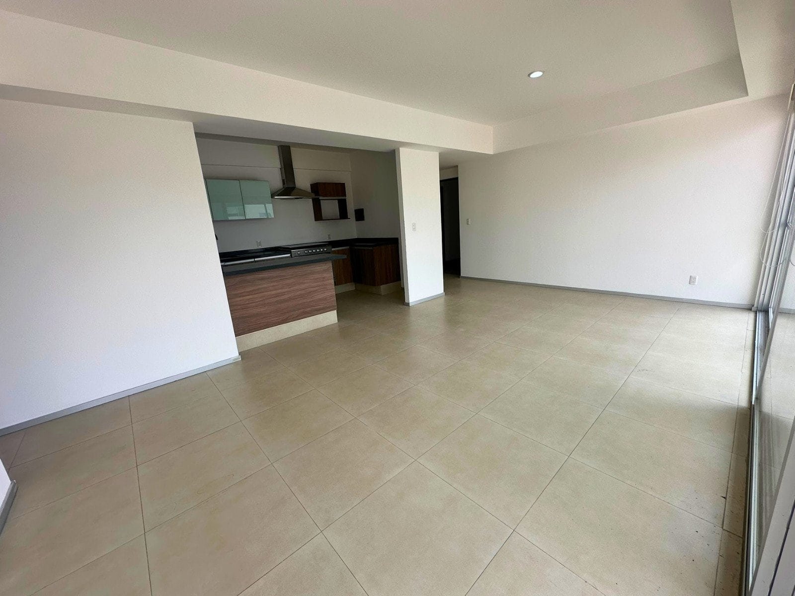 sala y comedor 2 de departamento en Juriquilla, Querétaro.