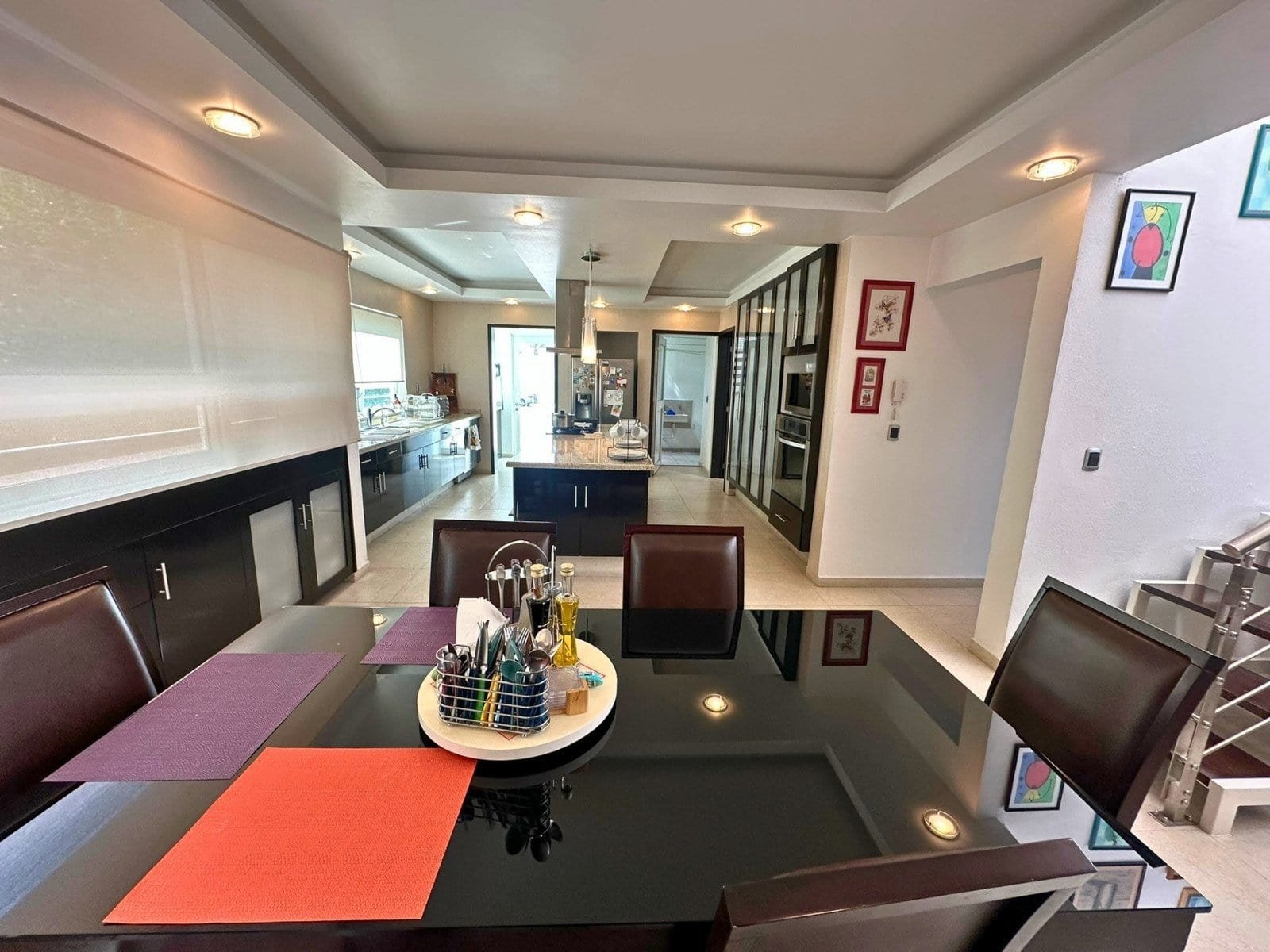 desayunador de casa en venta en El Campanario Querétaro.