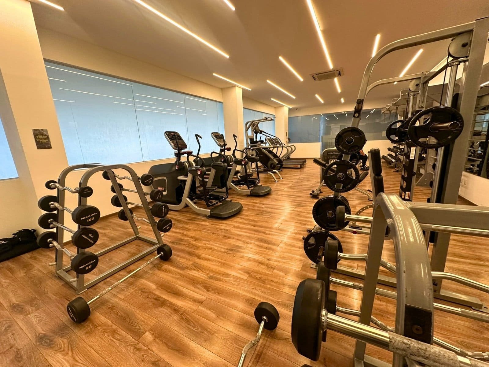 gimnasio de departamento en Biosfera Towers Juriquilla, Querétaro.