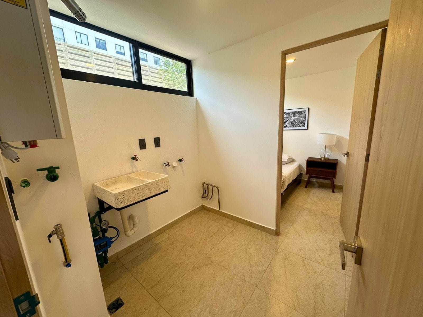 cuarto de lavado de casas en Zibata con jardín amplio de 90m2!