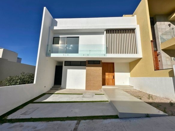 fachada de hermosa casa en Zibata