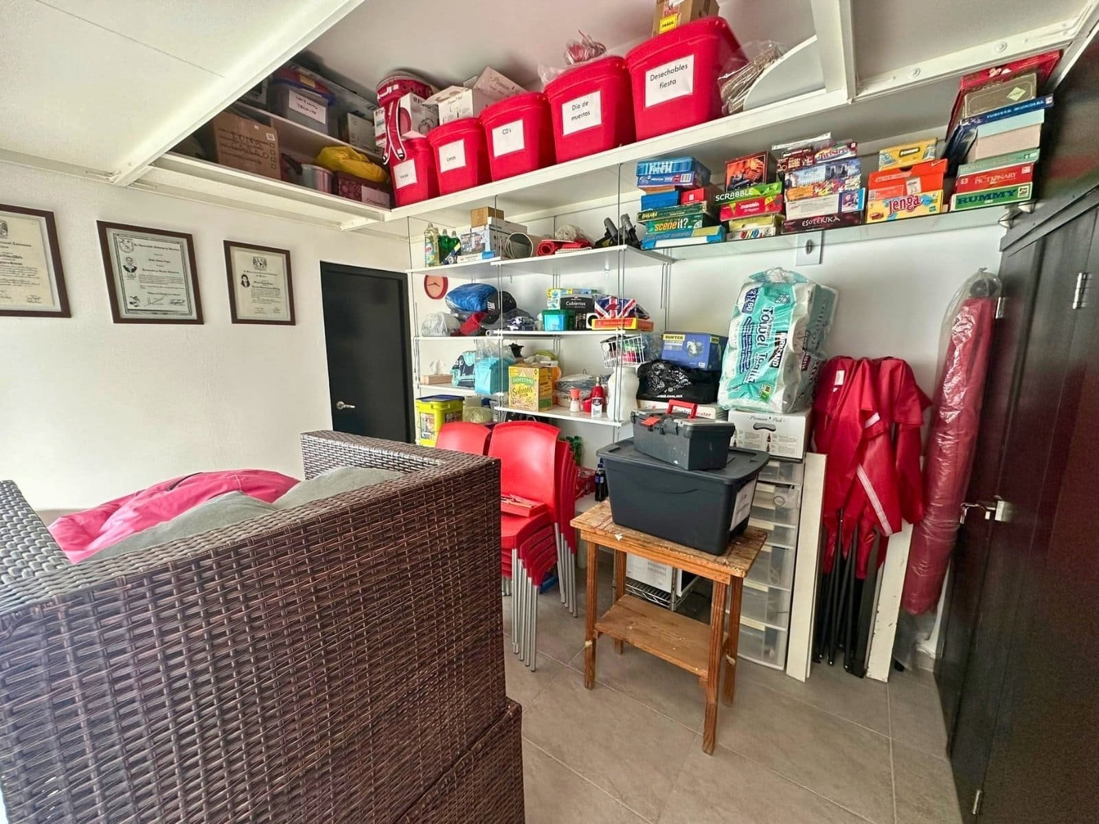 bodega de casa en Cumbres del Lago con jardín amplio