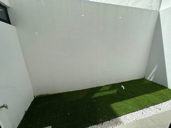patio de amplia casa en Zakia, Querétaro.