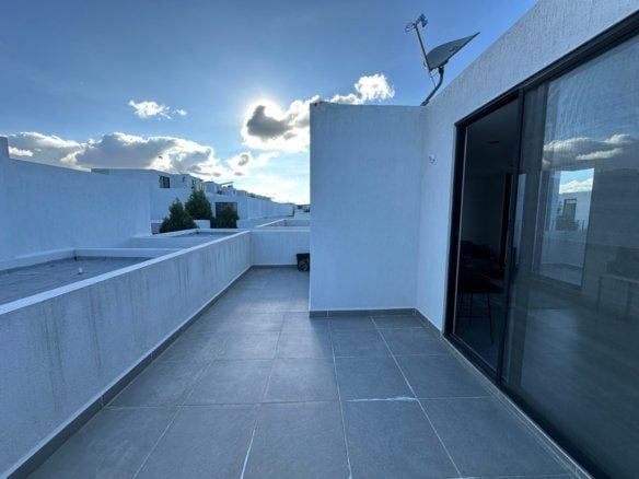 terraza 2 de casa en venta en Sabino Zibatá, Querétaro.