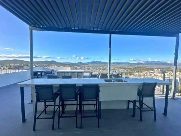 rooftop de casa en venta en Sabino Zibatá, Querétaro.