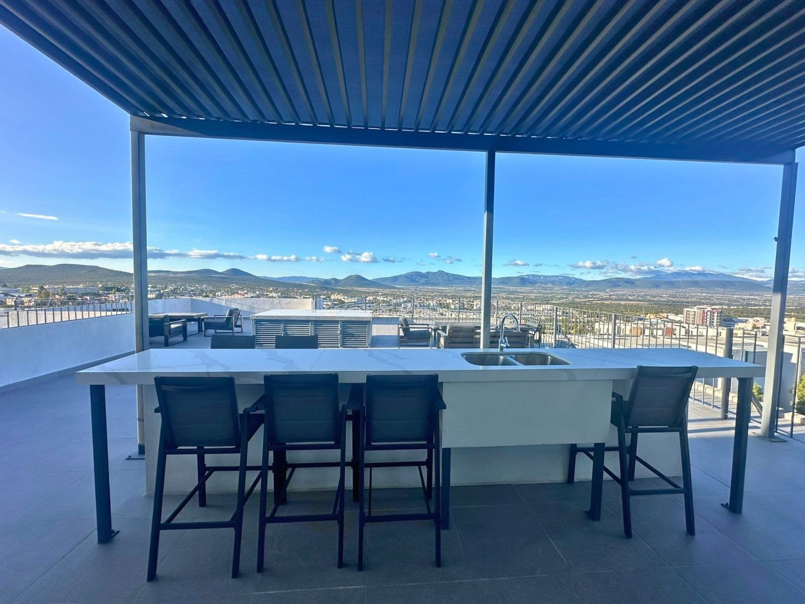 rooftop de casa en venta en Sabino Zibatá, Querétaro.