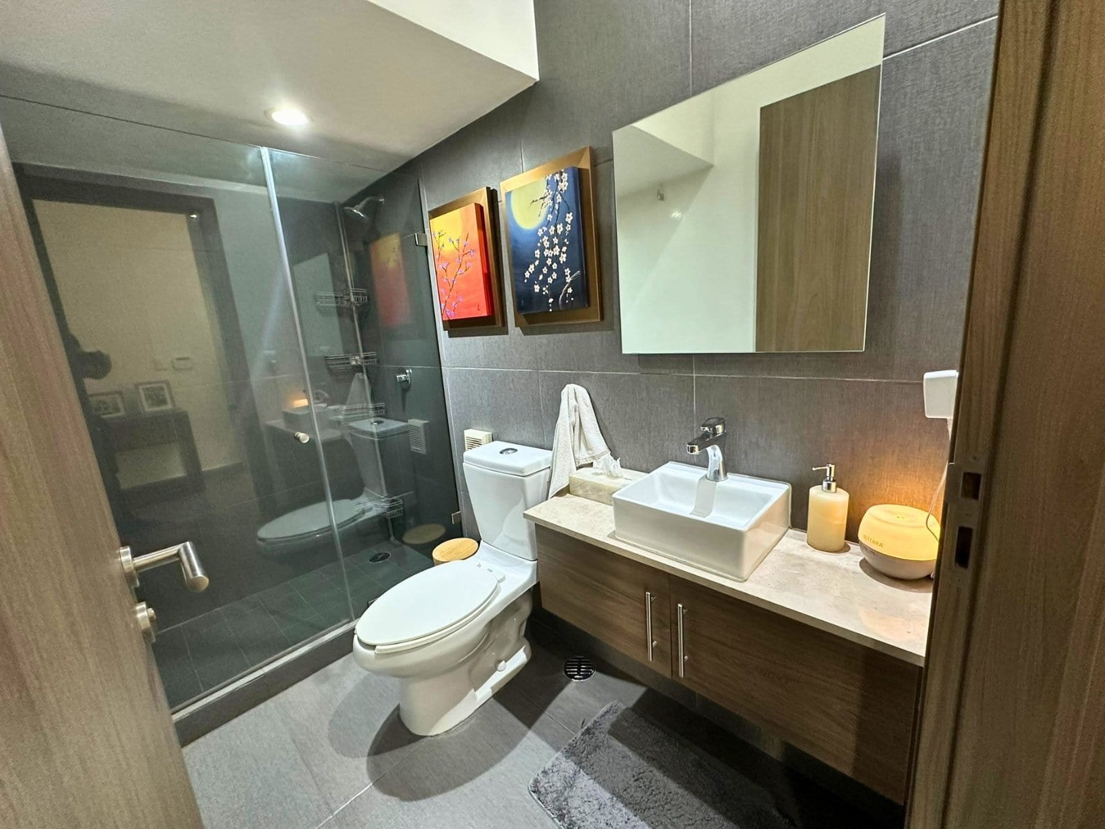 baño planta baja de casa en venta en Altozano de 4 recámaras.