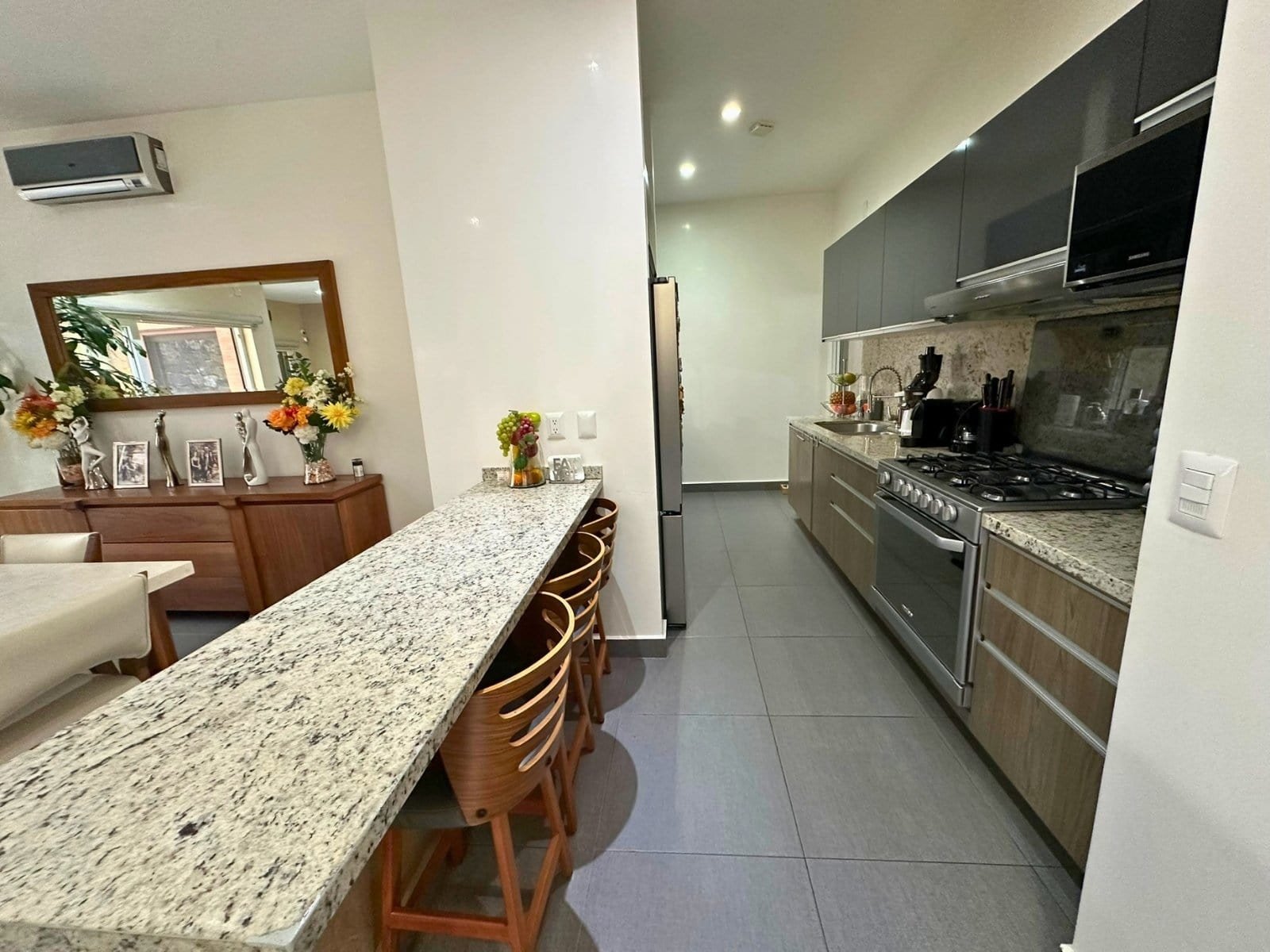 cocina de casa en venta en Altozano de 4 recámaras.
